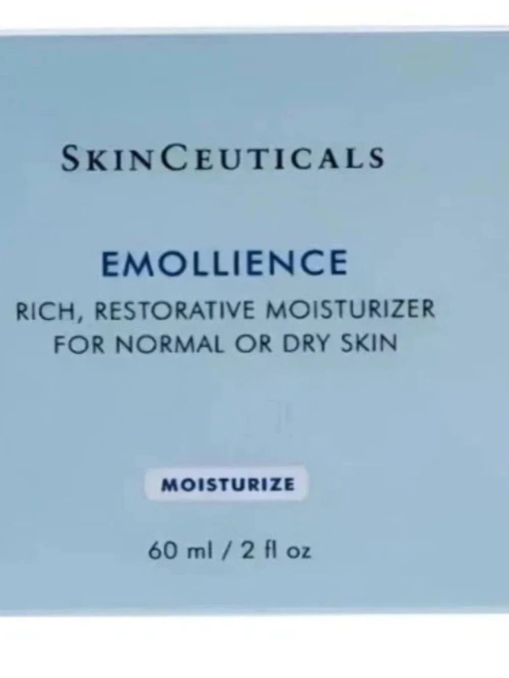 SkinCeuticals Emollience Moisturizer 60ml / 2 fl oz Free Shipping New box